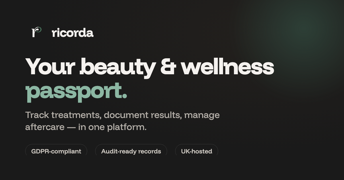 Ricorda product interface